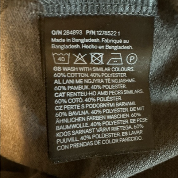 H&M Classic Gray Polo Shirt - Picture 4 of 4